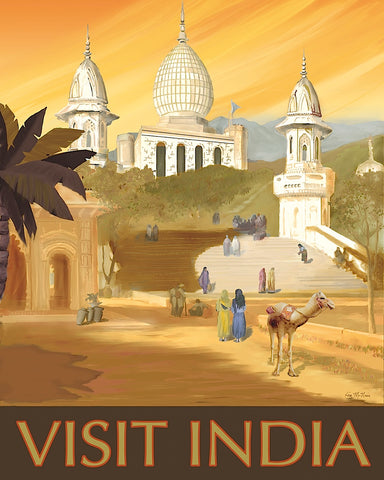 Visit India -  Kem McNair - McGaw Graphics
