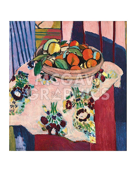 Basket with Oranges | McGaw Graphics
