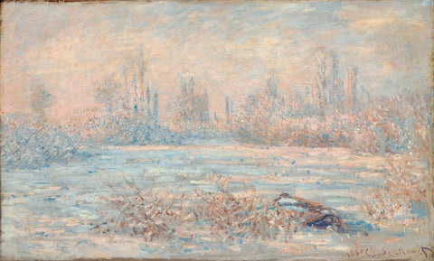 Le Givre, 1880 -  Claude Monet - McGaw Graphics