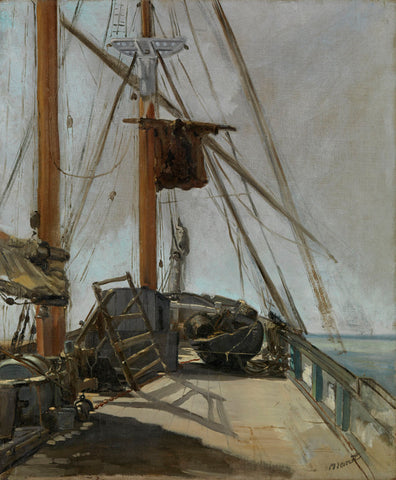 The Ship’s Deck, c. 1860 -  Edouard Manet - McGaw Graphics