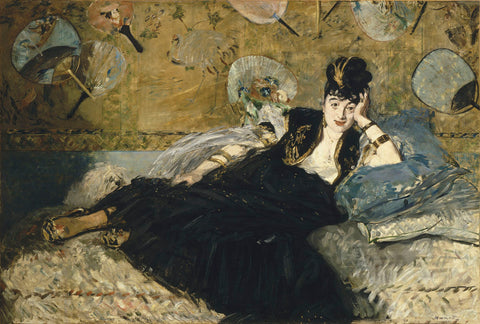 Woman with Fans, 1873 -  Edouard Manet - McGaw Graphics