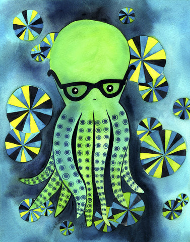 Geeky Octopus -  My Zoetrope - McGaw Graphics