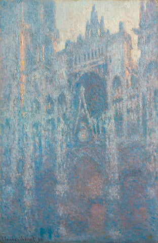 The Portal of Rouen Cathedral in Morning Light, 1894 -  Claude Monet - McGaw Graphics