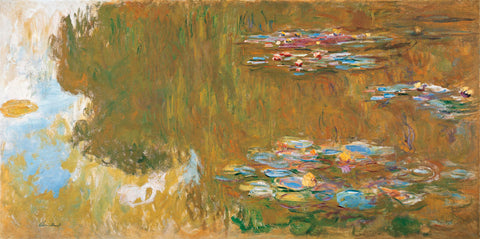The Water Lily Pond, c. 1917-19 -  Claude Monet - McGaw Graphics