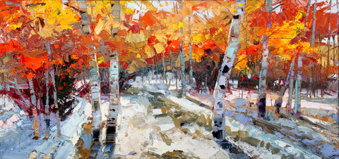 Autumn Meets Winter -  Robert Moore - McGaw Graphics