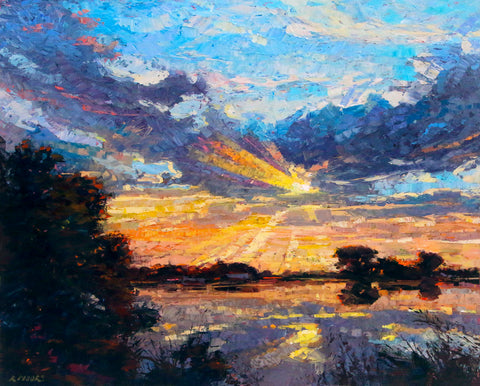 Sunset -  Robert Moore - McGaw Graphics