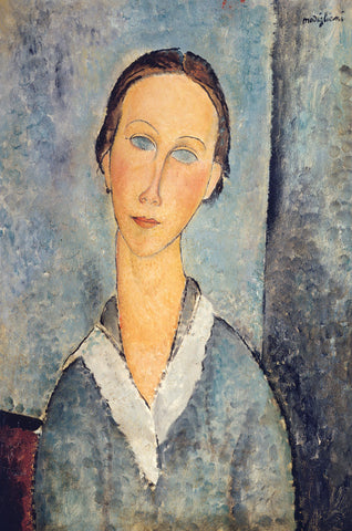 Girl in a Sailor's Blouse, 1918 -  Amedeo Modigliani - McGaw Graphics