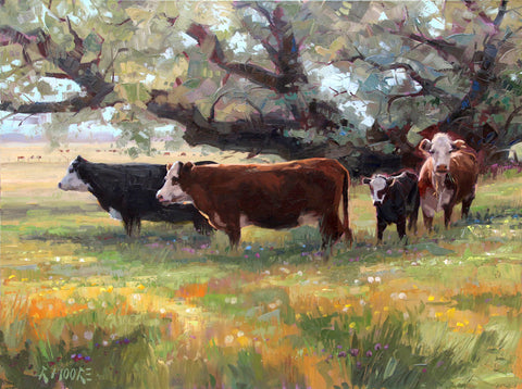 Summer Pasture -  Robert Moore - McGaw Graphics