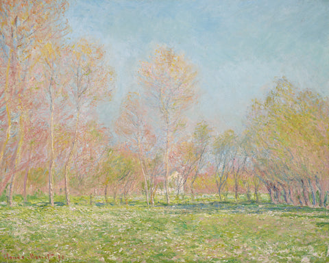 Spring in Giverny, 1890 -  Claude Monet - McGaw Graphics