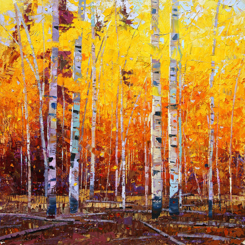 Autumn Gold Aspen -  Robert Moore - McGaw Graphics