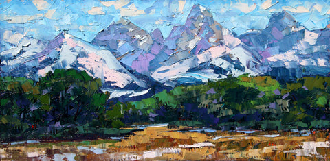 Tetons from Idaho -  Robert Moore - McGaw Graphics