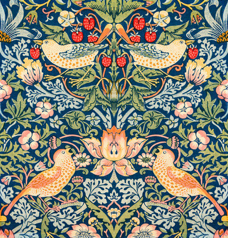 The Strawberry Thieves Pattern, 1883 -  William Morris - McGaw Graphics
