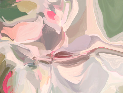 The Shades of Pink Abstract 4 -  Irena Orlov - McGaw Graphics