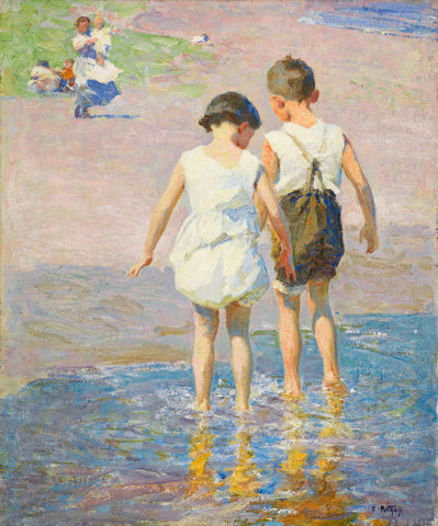 Brother and Sister, c. 1915 -  Edward Henry Potthast - McGaw Graphics