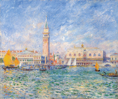 Vue de Venise, 1881 -  Pierre-Auguste Renoir - McGaw Graphics