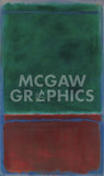 No. 7 (Green and Maroon), 1953 -  Mark Rothko - McGaw Graphics