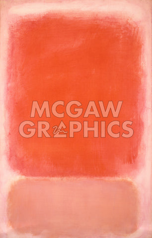 Red and Pink on Pink, c. 1953 -  Mark Rothko - McGaw Graphics