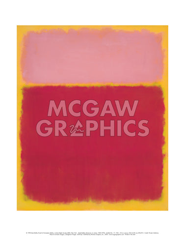 Untitled No. 17, 1961 -  Mark Rothko - McGaw Graphics
