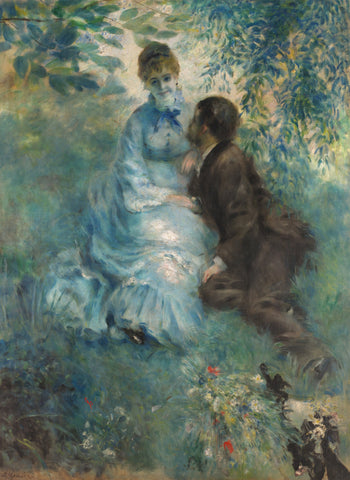 Lovers, 1875 -  Pierre-Auguste Renoir - McGaw Graphics
