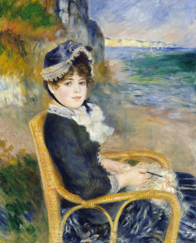 By the Seashore, 1883 -  Pierre-Auguste Renoir - McGaw Graphics
