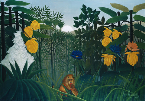 The Repast of the Lion, 1907 -  Henri Rousseau - McGaw Graphics