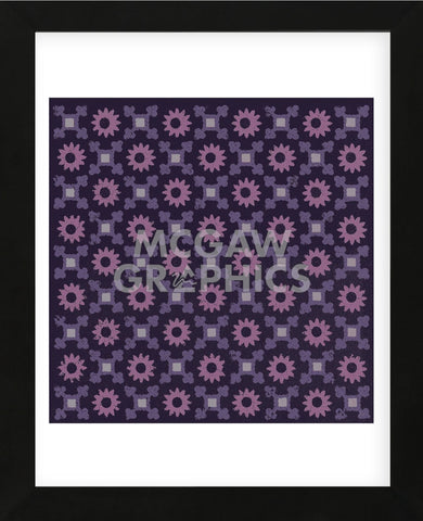 Moroccan Daisy (Purple) (Framed) -  Susan Clickner - McGaw Graphics