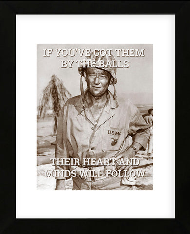 John Wayne: Hearts and minds (Framed) -  Celebrity Photography - McGaw Graphics