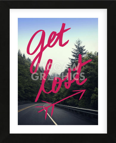 Get Lost (Framed) -  Leah Flores - McGaw Graphics