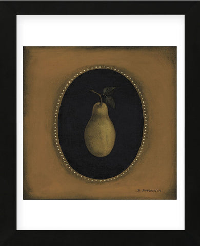 Pear 04 (Framed) -  Barbara Jeffords - McGaw Graphics