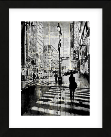 Manhattan Moment (Framed) -  Loui Jover - McGaw Graphics