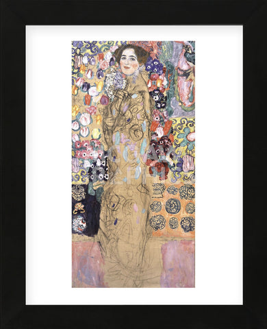 Portrait of Ria Munk III, 1917-1918 (Framed) -  Gustav Klimt - McGaw Graphics