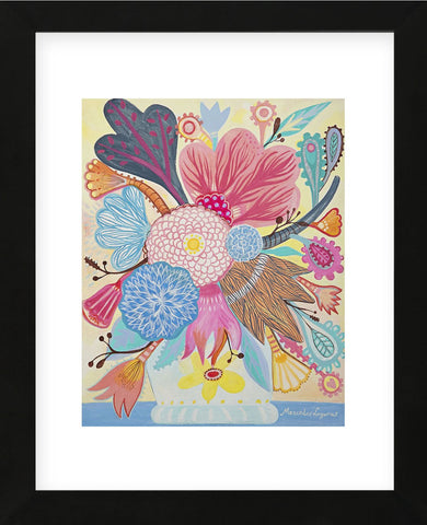 Flowers n. 1 (Framed) -  Mercedes Lagunas - McGaw Graphics