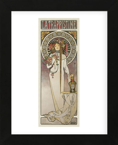 La Trappistine, 1897 (Framed) -  Alphonse Mucha - McGaw Graphics