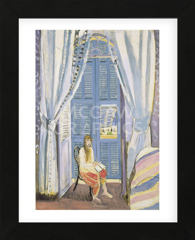 The Venetian Blinds (Les Persiennes), 1919  (Framed) -  Henri Matisse - McGaw Graphics