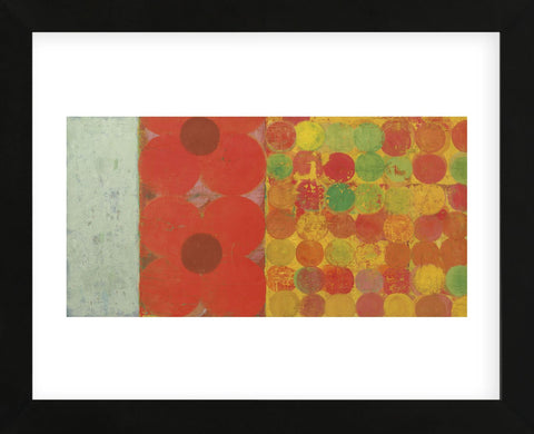 Flowers and Dots #1  (Framed) -  Bill Mead - McGaw Graphics