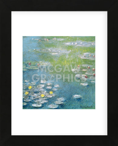 Nympheas at Giverny (Framed) -  Claude Monet - McGaw Graphics