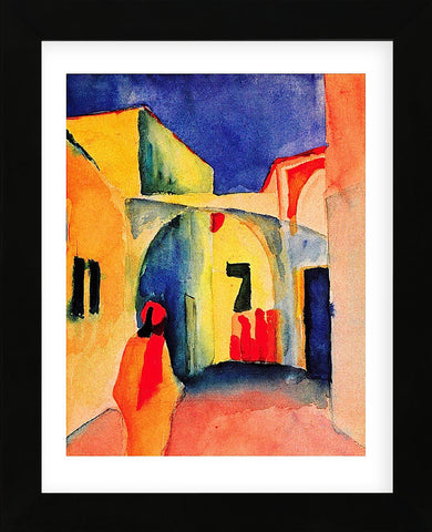 The Casbah (Framed) -  August Macke - McGaw Graphics