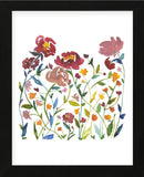 Nouveau Boheme - Wildflower Garden (Framed) -  Kiana Mosley - McGaw Graphics