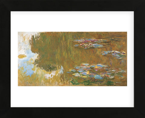 The Water Lily Pond, c. 1917-19 (Framed) -  Claude Monet - McGaw Graphics