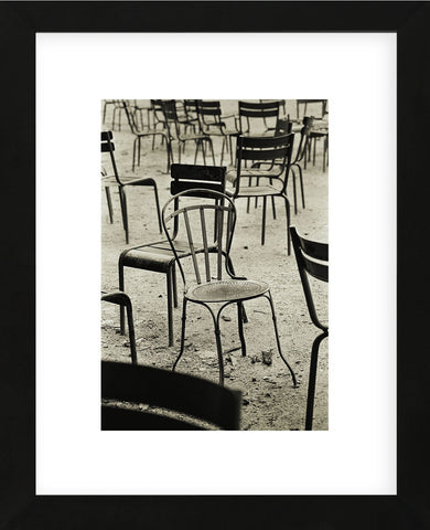 Empty Chair in the Luxembourg Garden (Framed) -  Christian Peacock - McGaw Graphics