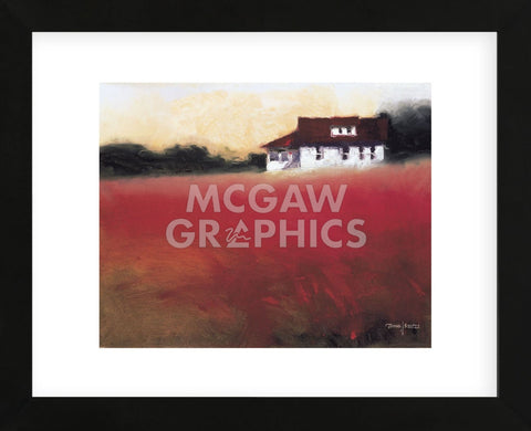 Profile in Red  (Framed) -  Thomas Stotts - McGaw Graphics