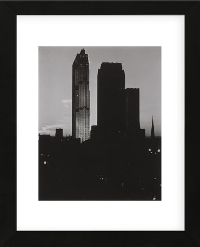 From the Shelton, Looking West, 1935–36 (Framed) -  Alfred Stieglitz - McGaw Graphics