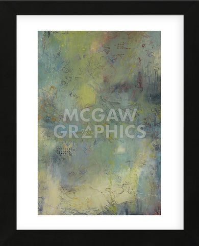 Blue and Green Musings I (Framed) -  Jeannie Sellmer - McGaw Graphics