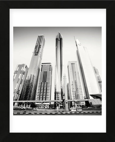Rockets, Dubai, UAE (Framed) -  Marcin Stawiarz - McGaw Graphics