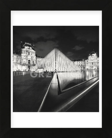 The Louvre, Study 4, Paris, France (Framed) -  Marcin Stawiarz - McGaw Graphics