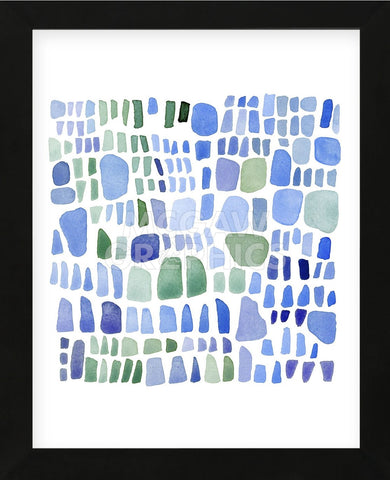 Series Sea Glass No. IV (Framed) -  Louise van Terheijden - McGaw Graphics
