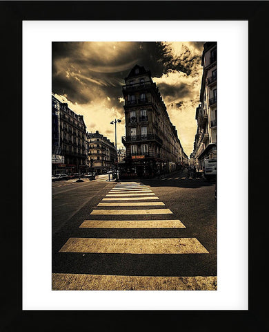 The Two Streets (Framed) -  Mark Verlijsdonk - McGaw Graphics
