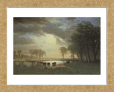 The Buffalo Trail, c.1867  (Framed) -  Albert Bierstadt - McGaw Graphics