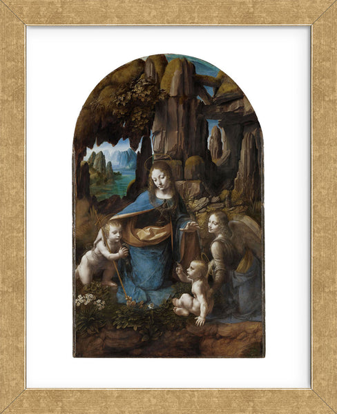 Virgin of the Rocks, 1503-1506 (Framed) | McGaw Graphics