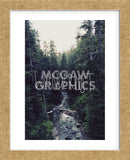 Wanderlust: Rainier Creek (Framed) -  Leah Flores - McGaw Graphics